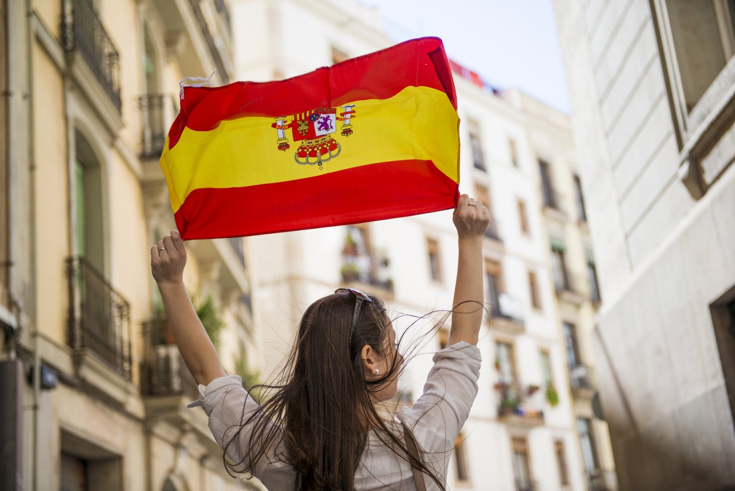 Woman Tourist in Spain