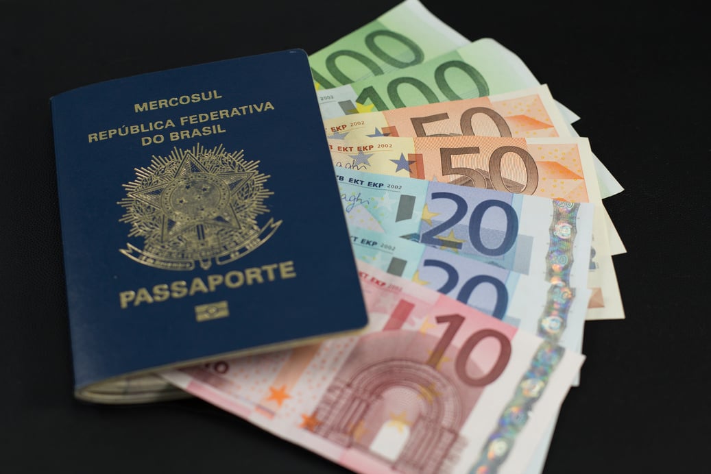 Brazilian Passport and Euros